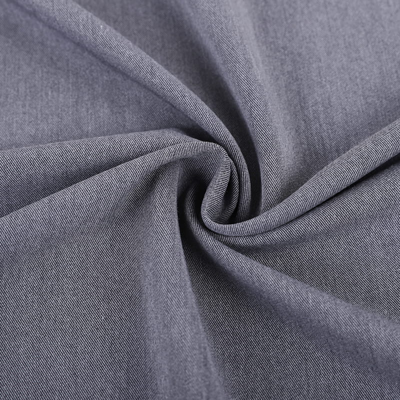 Fx54444 nagy gyorsaság ráncos ellenálló pillérgömbös poli viszkózis spandex twill szövet nadrághoz öltöny