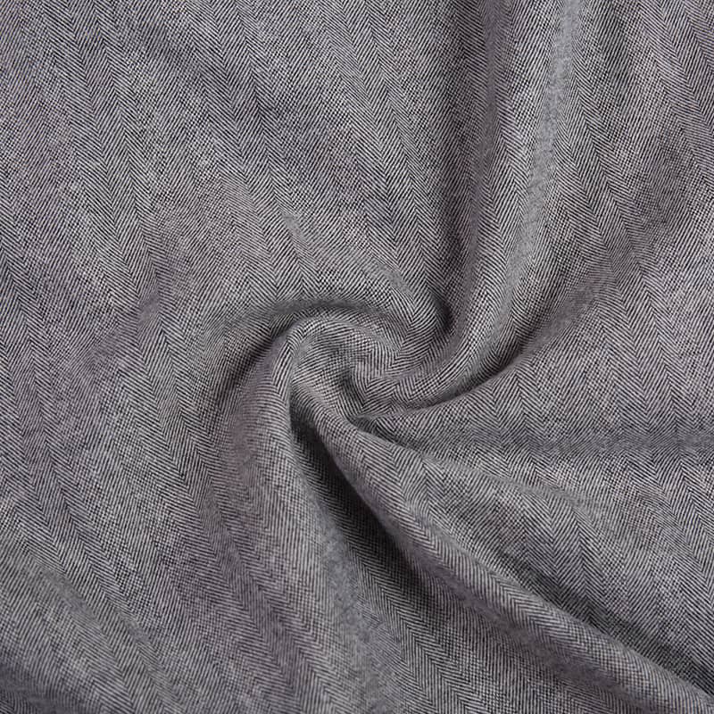 FX54869 Heringbone Design Nehéz Poli Viscose Cashmere Blend szövet öltöny